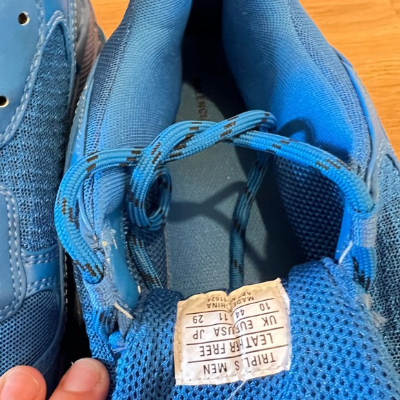 BALENCIAGA triple S indigo blue sneaker double foam and mesh - Picture 5 of 8